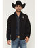 Image #1 - Ariat Men's Mexico Flag Team Softshell Jacket, Black, hi-res