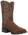 Image #1 - Dan Post Men's Caiman Mickey Western Boots - Broad Square Toe, Tan, hi-res