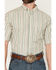 Image #3 - Ariat Men's Pro Series Stevie Striped Print Short Sleeve Button-Down Western Shirt, White, hi-res