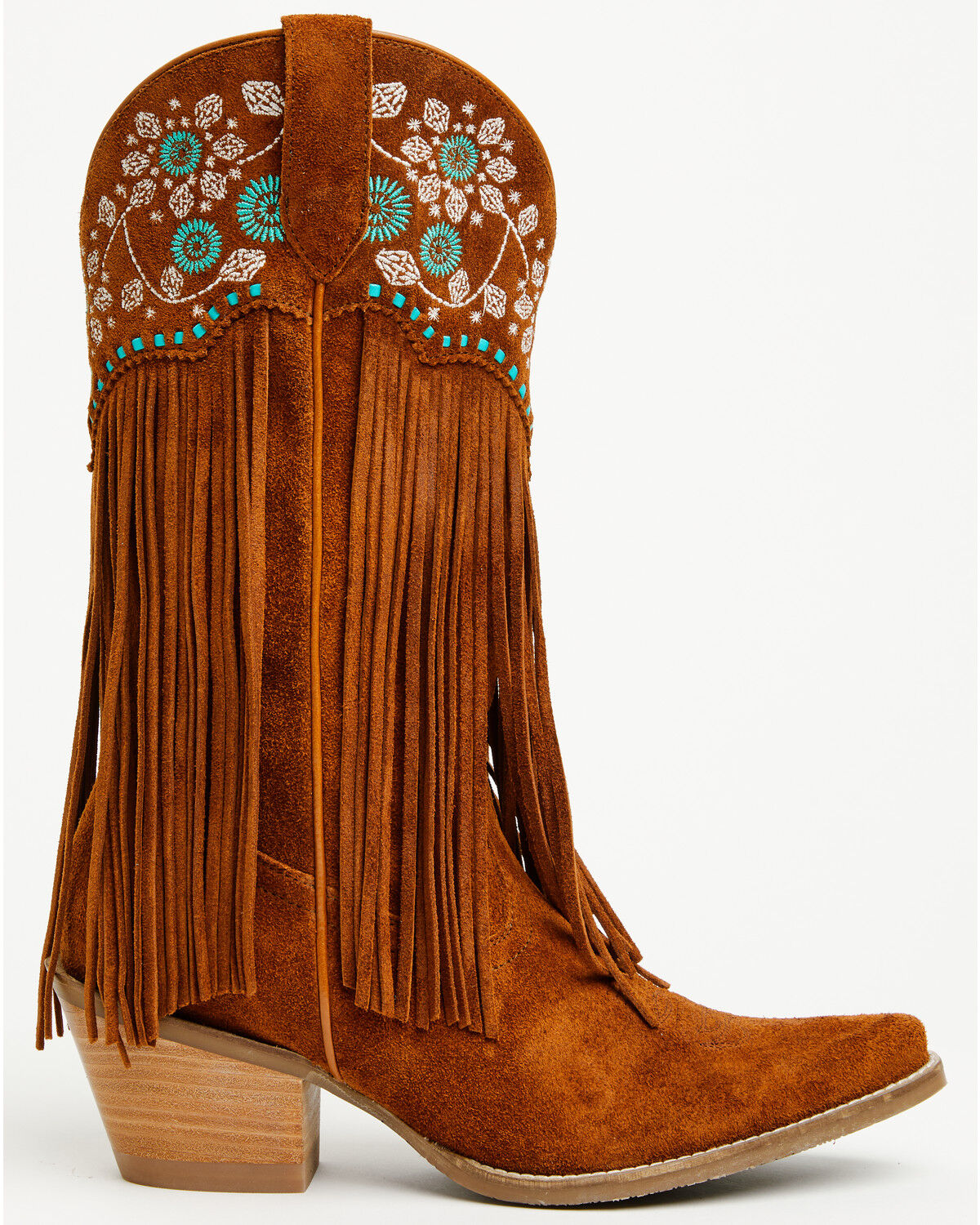 Image #2 - Shyanne Women's Sasha Western Boots - Snip Toe, Cognac, hi-res