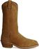 Image #2 - Abilene Men's 12" Safety Toe Western Work Boots, Dirty Brn, hi-res