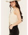 Image #2 - Sage The Label Women's Double Tie Front Vest , Beige, hi-res