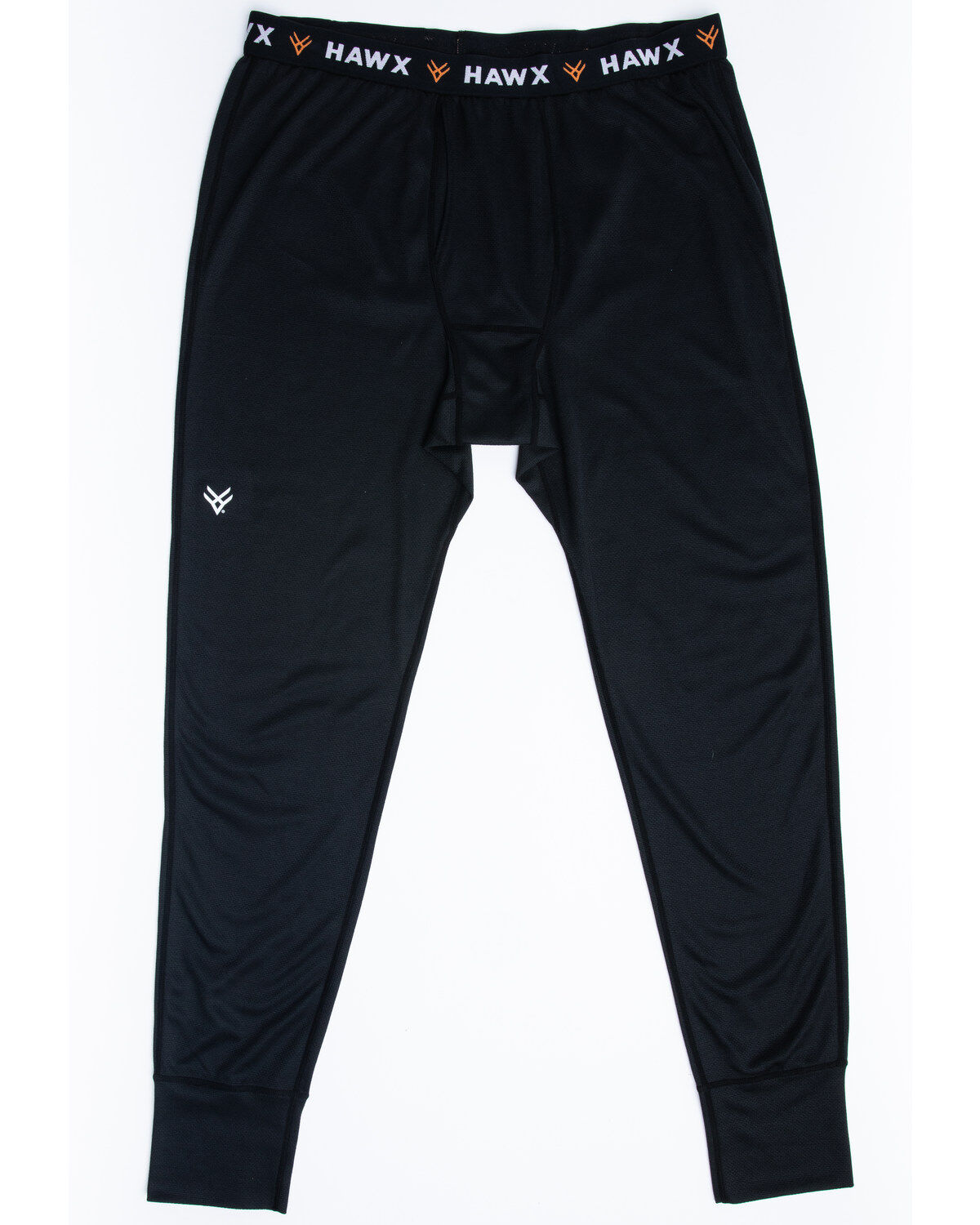 Image #1 - Hawx Men's Mid-Weight Base Layer Thermal Work Pants, Black, hi-res