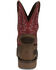 Image #5 - Justin Men's Broncy Waterproof Western Work Boots - Composite Toe , Brown, hi-res