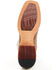 Image #7 - Justin Men's Fergus Roughout Performance Western Boots - Square Toe, Chocolate, hi-res