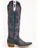 Image #2 - Dan Post Women's America 250 Tall Western Boots - Snip Toe, Blue, hi-res