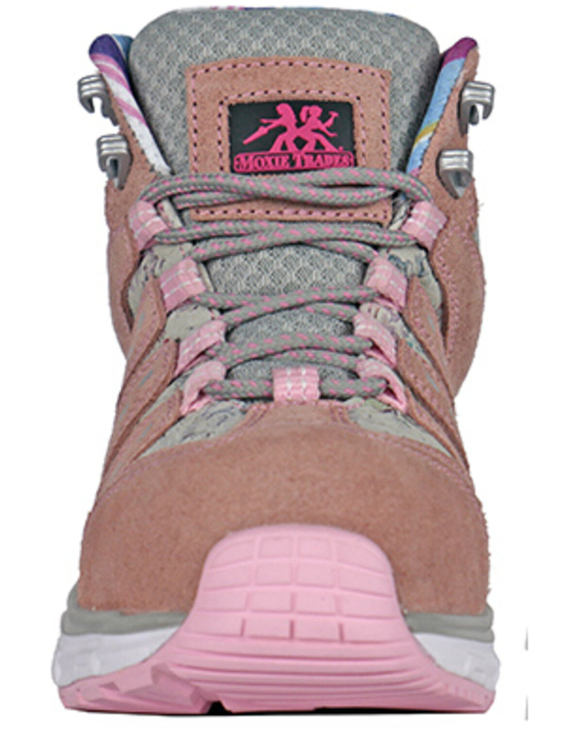 Image #4 - Hoss Women's Trisha Hiker Work Shoes - Composite Toe, Pink, hi-res