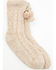 Image #1 - Idyllwind Women's Taupe Fernbrook Cozy Socks, Taupe, hi-res