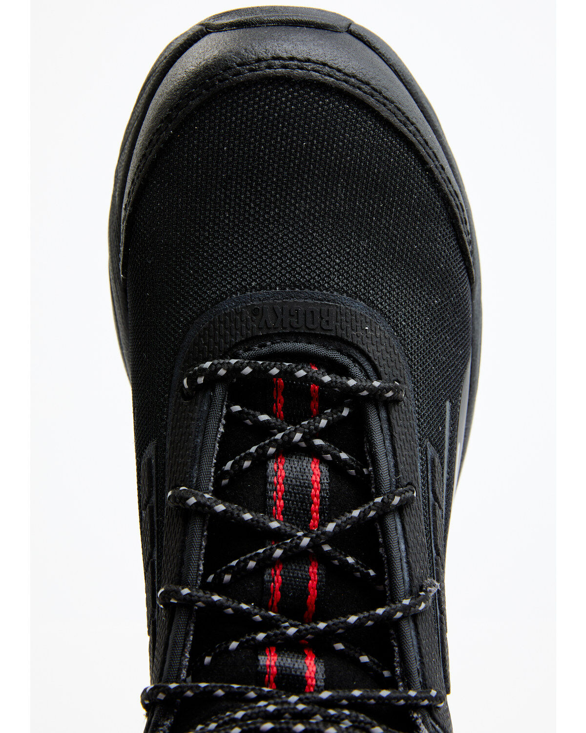 Image #6 - Rocky Men's Industrial Athletix Hi-Top 6" Work Shoe - Composite Toe, Black, hi-res