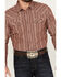 Image #3 - Blue Ranchwear Men's Twill Long Sleeve Work Snap Shirt, Fired Brick, hi-res