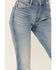 Image #2 - Wrangler Women's Medium Wash Westward Mid Rise Bootcut Stretch Denim Jeans, Medium Wash, hi-res