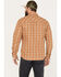 Image #4 - Resistol Men's Welby Plaid Button Down Western Shirt , Lt Brown, hi-res