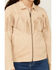 Image #3 - Shyanne Girls' Juniper Faux Suede Fringe Jacket, Tan, hi-res