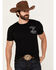 Image #2 - Cowboy Hardware Men's Ride It Like You Stole It Short Sleeve Graphic T-Shirt, Black, hi-res