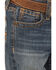 Image #2 - Cody James Little Boys' Wolfstooth Medium Wash Relaxed Bootcut Stretch Denim Jeans, Medium Wash, hi-res