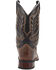 Image #4 - Laredo Men's Montana Performance Western Boots - Broad Square Toe, Brown, hi-res