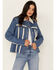 Image #2 - Idyllwind Women's Medium Wash Sherpa-Lined Denim Jacket, Medium Wash, hi-res