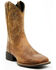 Image #1 - Cody James Men's Ace Western Boots - Broad Square Toe, Tan, hi-res