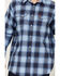 Image #3 - Ariat Men's FR Bighorn Plaid Print Long Sleeve Snap Work Shirt, Blue, hi-res