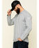 Image #3 - Ariat Men's Silver Fox FR Baselayer Long Sleeve Work T-Shirt - Big, Silver, hi-res