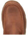 Image #6 - Justin Men's Cappie Cowhide Leather Shoe - Alloy Toe, Brown, hi-res