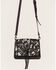 Image #3 - Idyllwind Women's Laredo Hair-On Cowhide Crossbody Bag, Black, hi-res