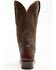 Image #5 - El Dorado Men's Exotic Caiman Western Boots - Medium Toe , Brass, hi-res