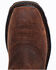 Image #6 - Cody James Men's Decimator Waterproof Western Work Boots - Nano Composite Toe, Brown, hi-res