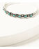 Image #3 - Shyanne Women's Silver-Toned Rope and Turquoise-Toned Bracelet Set - 3 Piece, Silver, hi-res