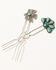 Image #3 - Shyanne Women's Hair Pins - 2 Piece , Silver, hi-res