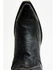 Image #6 - Dan Post Men's Exotic Ostrich Western Boots - Snip Toe , Black, hi-res