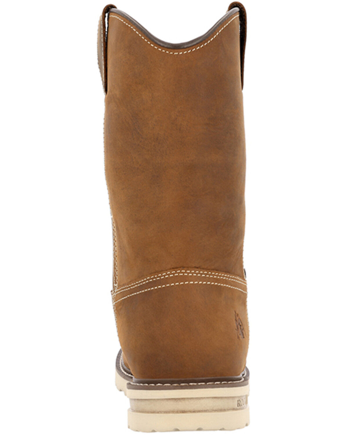 Image #5 - Rocky Men's Grindstone XTR Wellington Waterproof Work Boots - Soft Toe, Russett, hi-res