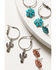 Image #2 - Shyanne Women's Wildflower Bloom Butterfly Earring Set - 6-Piece, Silver, hi-res