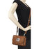 Image #4 - American West Women's Two Step Small Crossbody Bag, Tan, hi-res