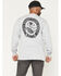 Image #1 - Troll Co Men's FR Haggler Long Sleeve Graphic Work T-Shirt, Medium Grey, hi-res