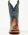 Image #4 - Justin Men's Poston Western Boots - Broad Square Toe, Brown, hi-res