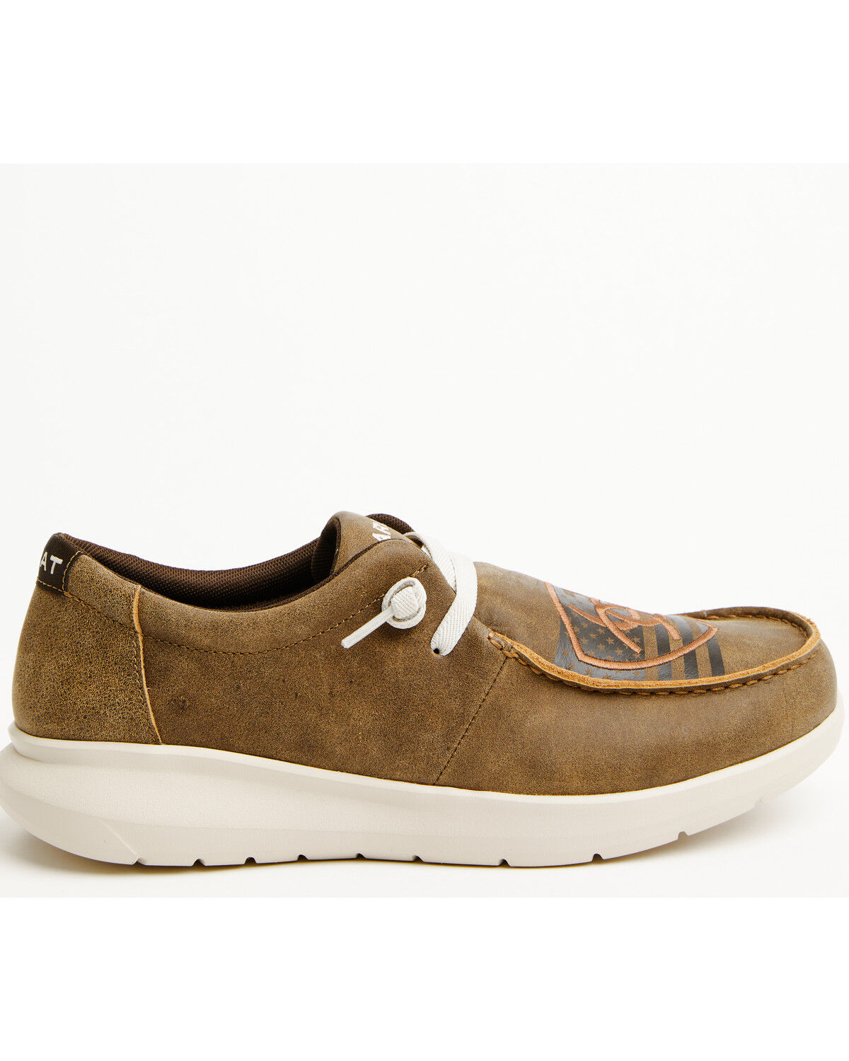 Image #2 - Ariat Men's Hilo Casual Shoes - Moc Toe, Brown, hi-res
