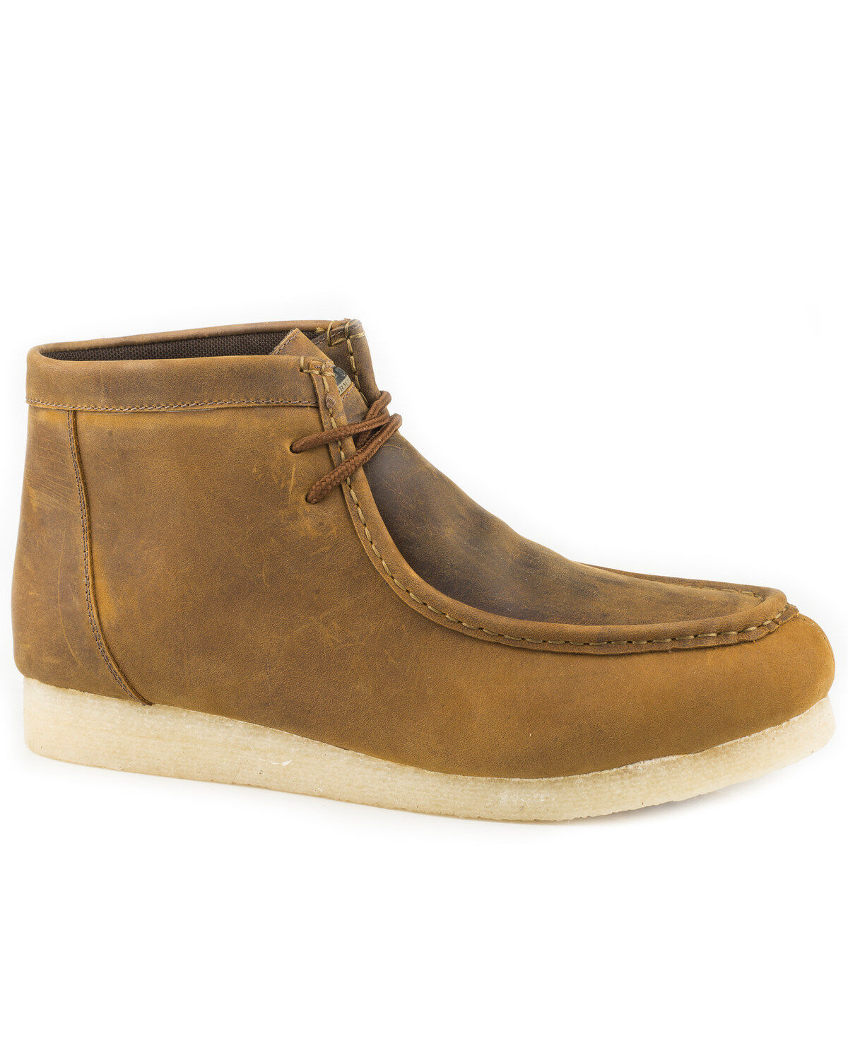 Image #1 - Roper Men's Gum Sticker Chukka Shoes, Brown, hi-res