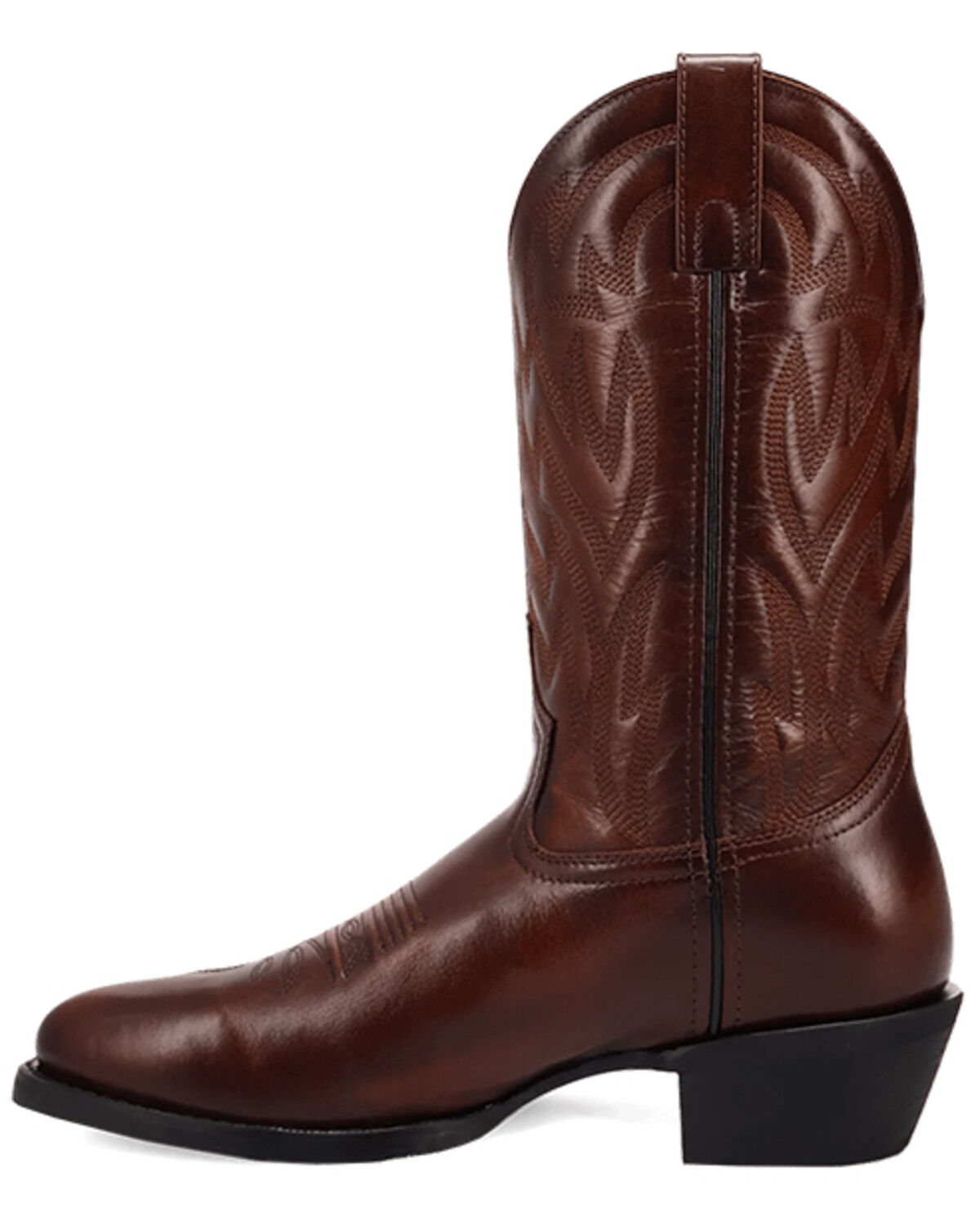 Image #3 - Laredo Men's Barton Western Boots - Round Toe, Tan, hi-res