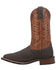 Image #3 - Laredo Men's Dillon Western Boots - Broad Square Toe, Brown, hi-res