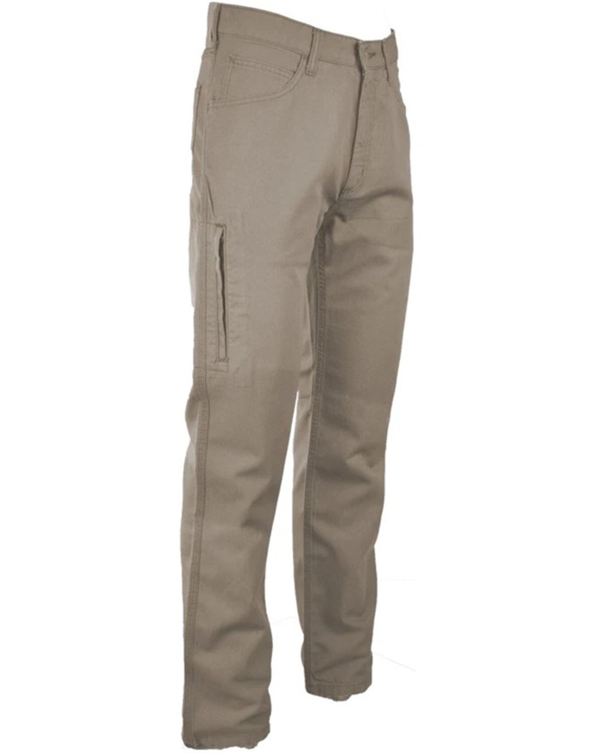 Image #1 - Lapco Men's FR Utlra Soft Canvas Straight Leg Work Jean, Beige/khaki, hi-res