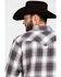 Image #5 - Resistol Men's Brazos Ombre Large Plaid Long Sleeve Western Shirt, Lt Brown, hi-res