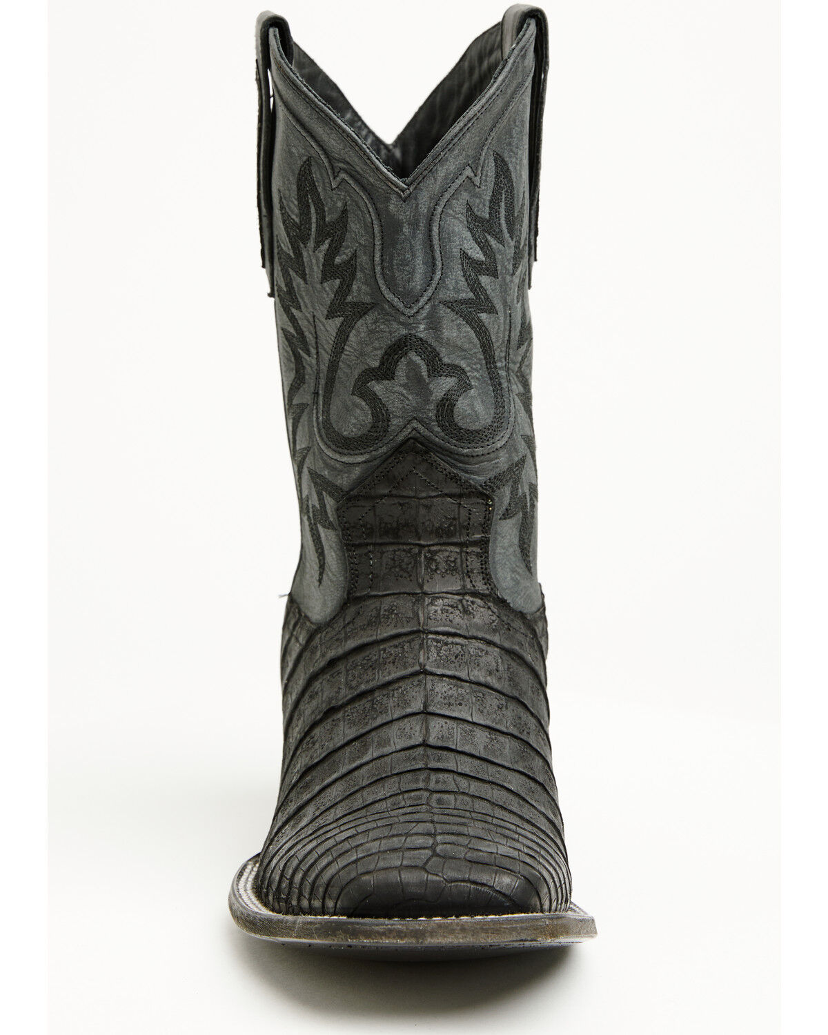 Image #4 - Cody James Black 1978&reg; Men's The Hayward Exotic Caiman Belly Western Boots - Broad Square Toe, Black, hi-res