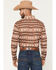Image #4 - RANK 45&reg; Men's Mountain Shadow Southwestern Print Long Sleeve Button-Down Stretch Western Shirt, Tan, hi-res