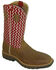 Image #2 - Twisted X Men's Steel Toe Western Work Boots, Distressed, hi-res