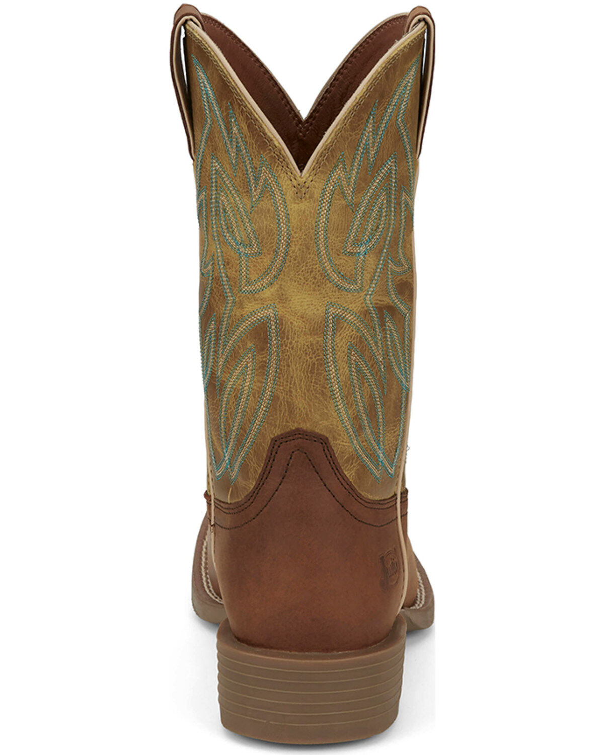 Image #5 - Justin Men's 11" Stampede Canter Western Boots - Broad Square Toe, Brown, hi-res