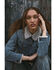 Image #1 - Idyllwind Women's Sherpa Lined Corduroy Jacket, Dark Blue, hi-res