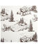 Image #3 - HiEnd Accents 200TC Cotton White Pine 4 Piece Sheet Set - Full Size, White, hi-res