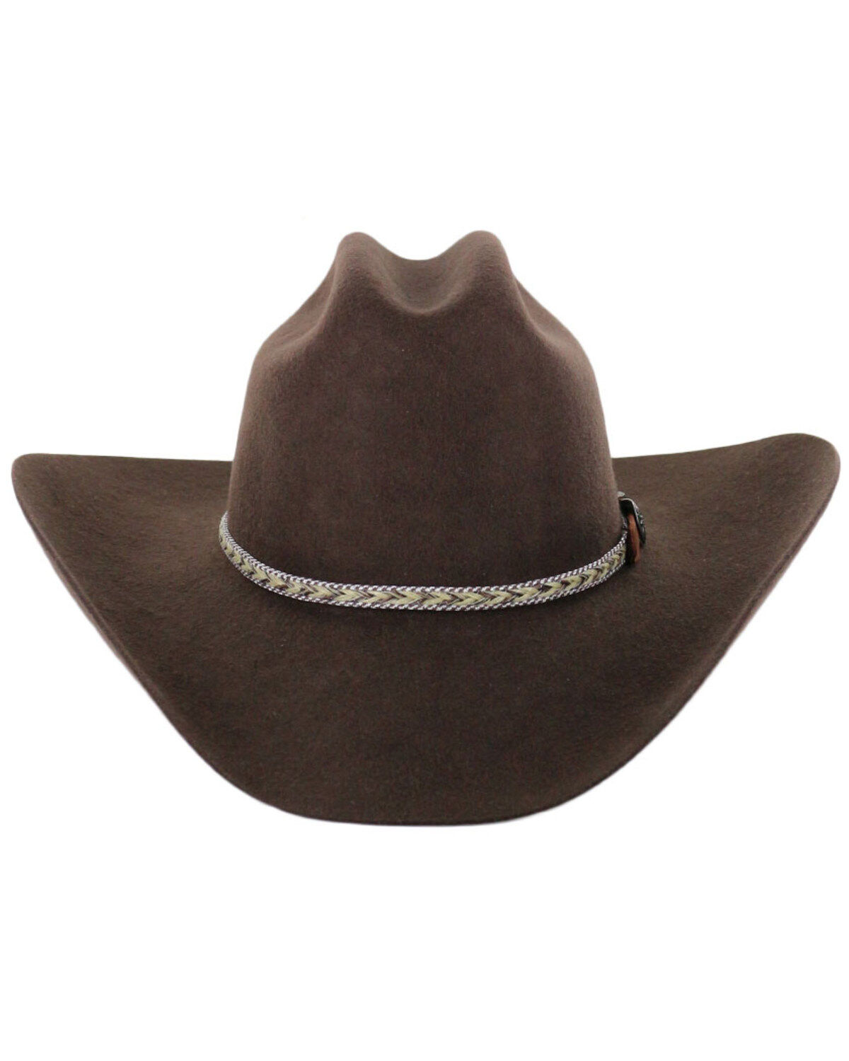 Image #2 - Cody James&reg; Men's Ramrod 3X Low Cattleman Pro Rodeo Felt Hat, Chocolate, hi-res