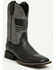 Image #1 - Ariat Men's Circuit Patriot Western Boots - Broad Square Toe, Black, hi-res